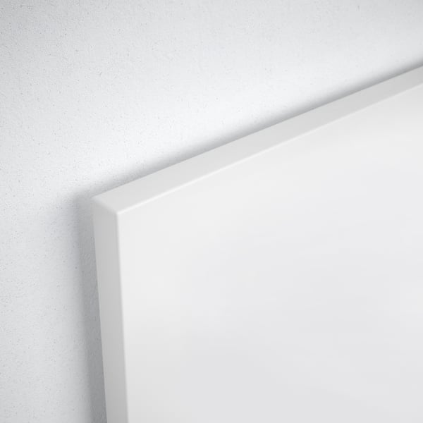 VIHALS - Bed frame with 2 containers, white/Luröy,140x200 cm