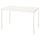 VIHALS - Extendable table, white, 120/180x74 cm