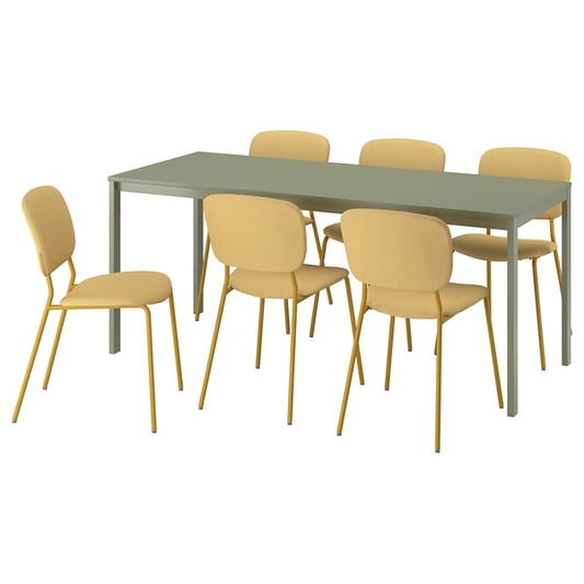 VIHALS / VIHALS table and 6 chairs