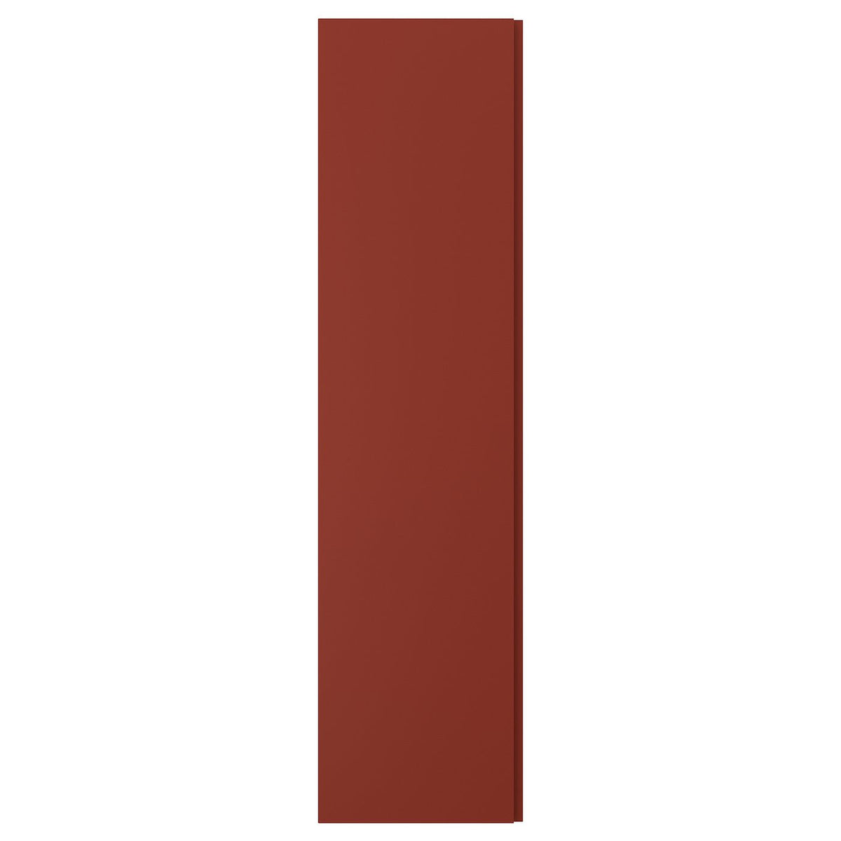 VIKANES door, red-brown, 50x195 cm