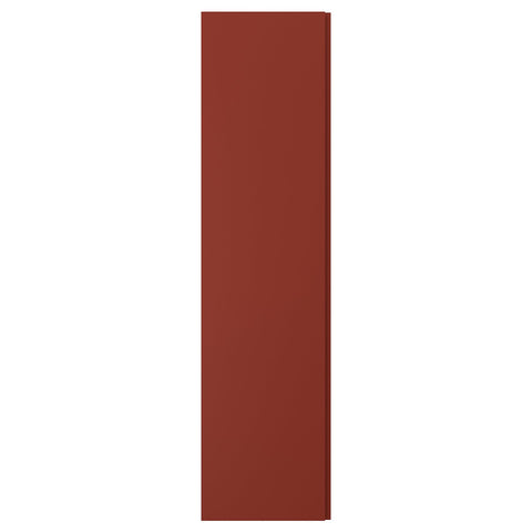 VIKANES door, red-brown, 50x195 cm