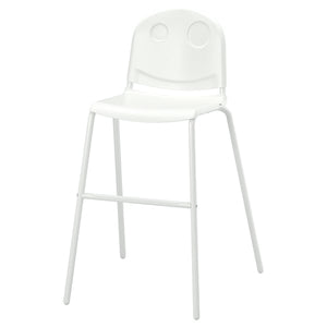 VILDGÅS junior chair, white/white, 33x79x49 cm