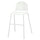 VILDGÅS - VILDGÅS Junior chair, white/white