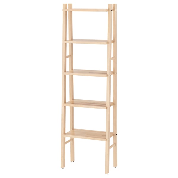 VILTO shelving unit, birch, 46x150 cm