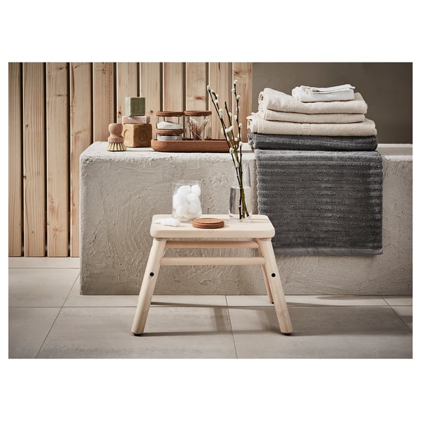 VILTO step stool, birch, 40x25x32 cm