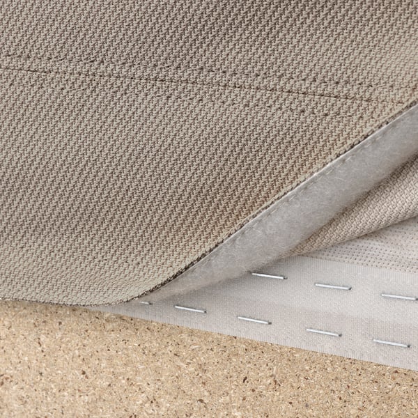 VIMLE armrest, Hallarp beige, 15x68x93 cm