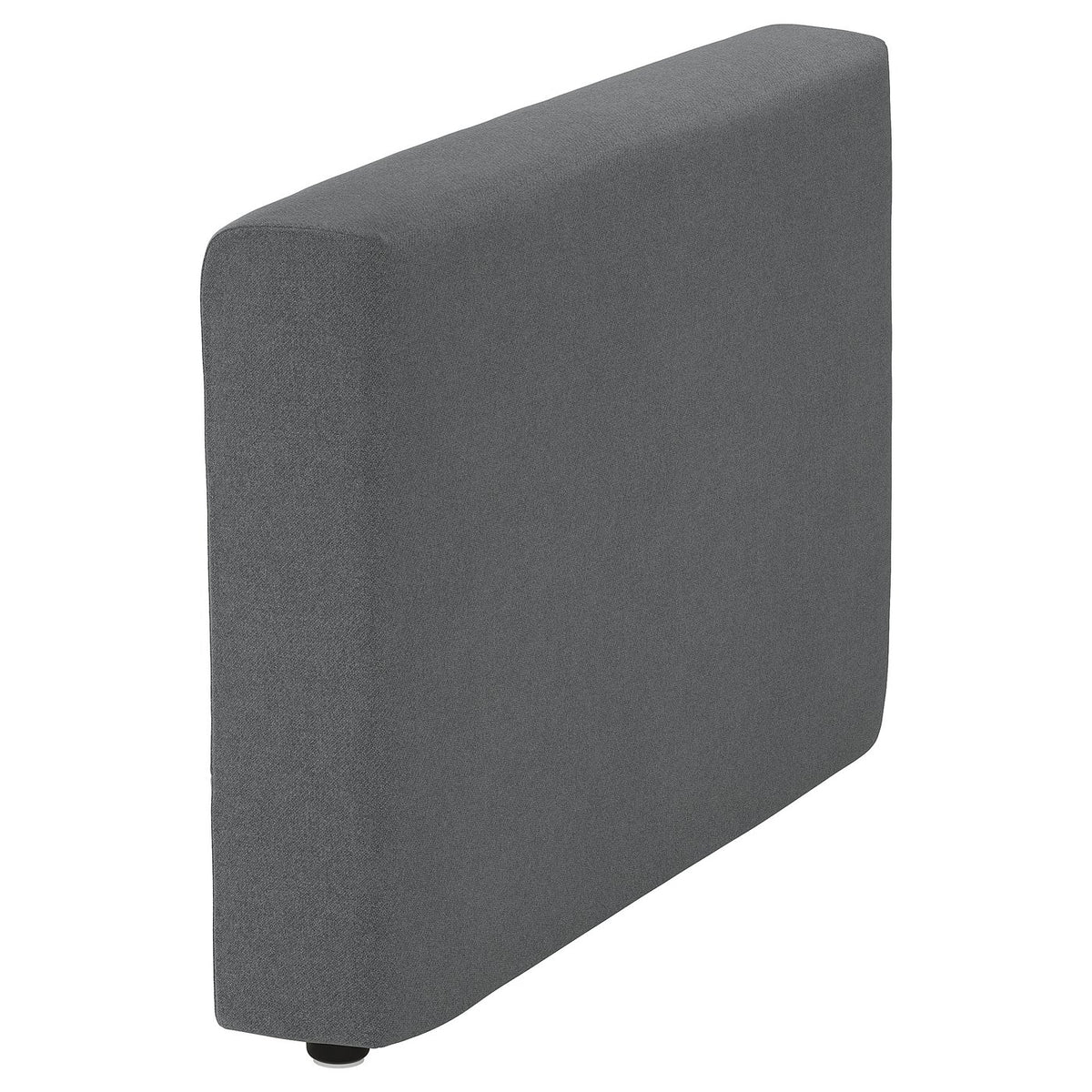 VIMLE armrest, Johanneshov dark grey, 15x61x93 cm