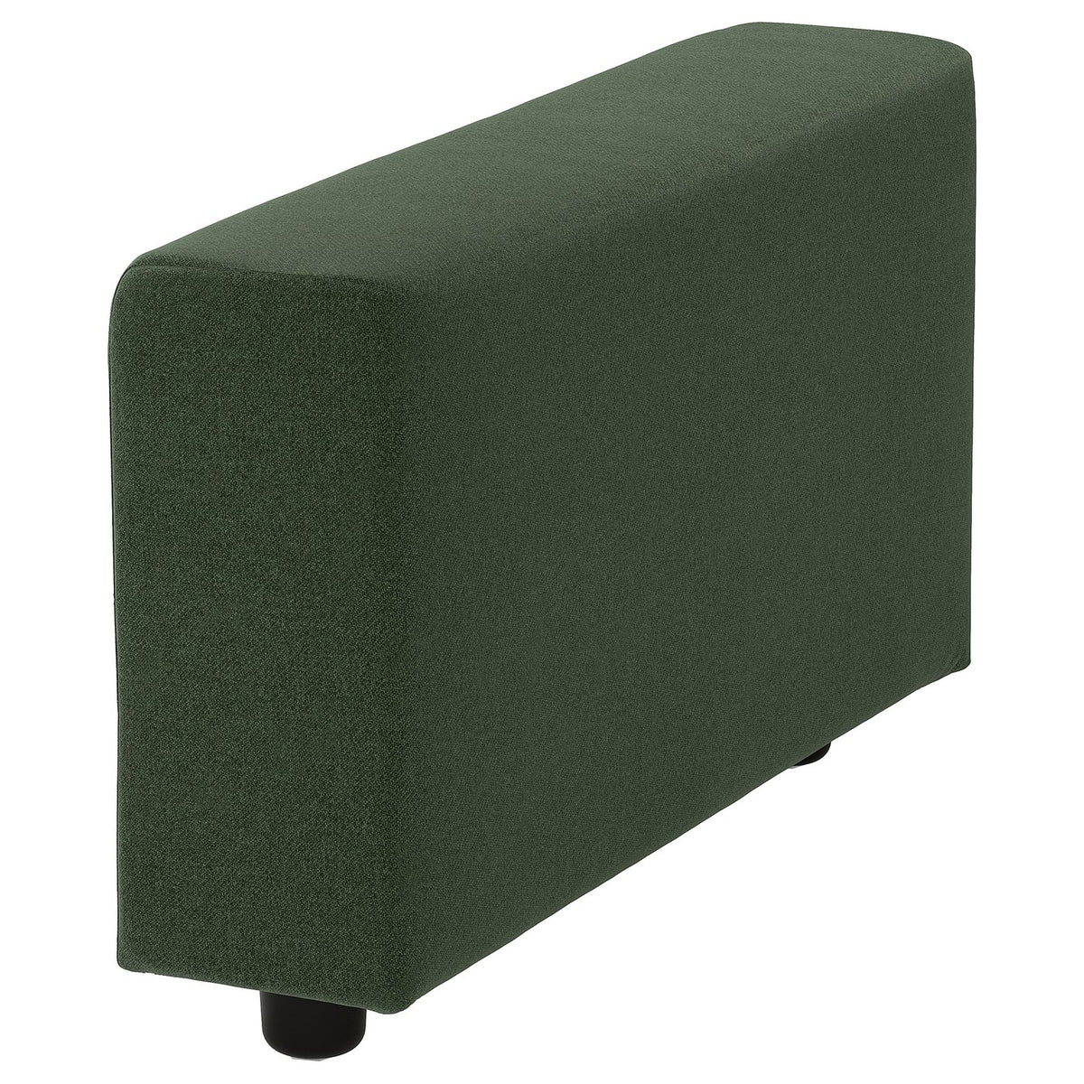 VIMLE armrest, wide/Johanneshov dark green, 22x48x93 cm