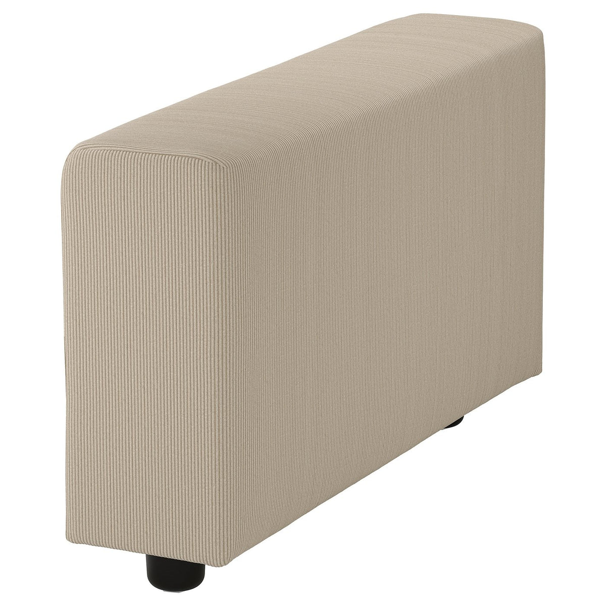 VIMLE armrest, wide/Kelinge beige, 22x48x93 cm