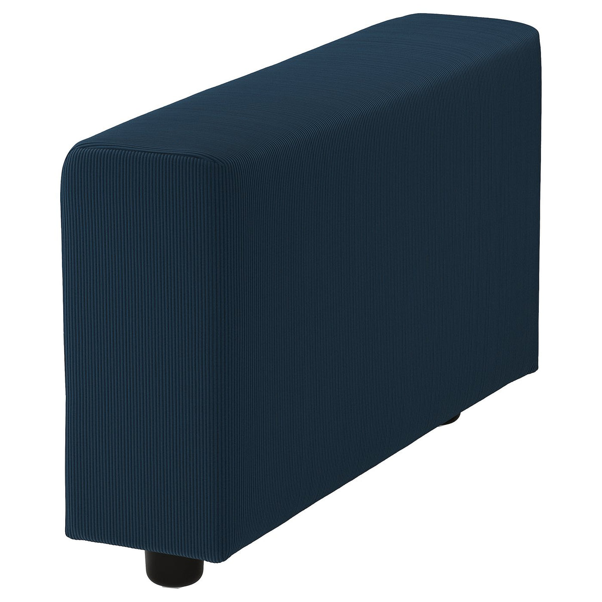 VIMLE armrest, wide/Kelinge dark blue, 22x48x93 cm