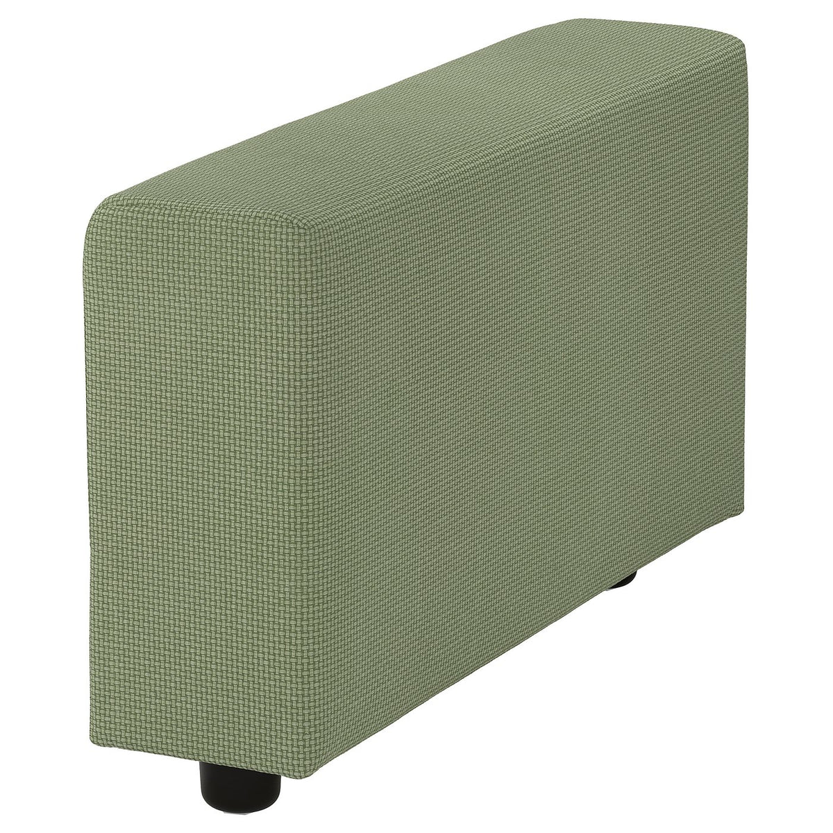 VIMLE armrest, wide/Mosshed grey-green, 22x48x93 cm