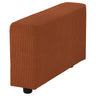 VIMLE armrest, wide/Mosshed red-brown, 22x48x93 cm