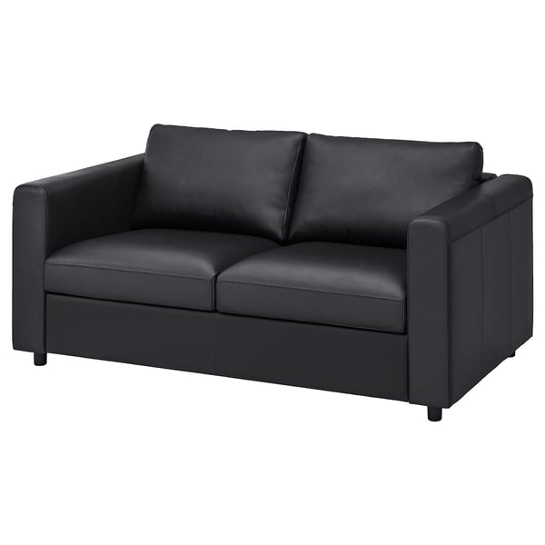 VIMLE 2-seat sofa, Grann/Bomstad black, 171 cm