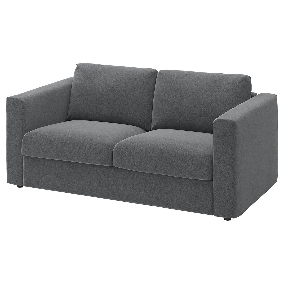 VIMLE 2-seat sofa, Johanneshov dark grey, 171 cm