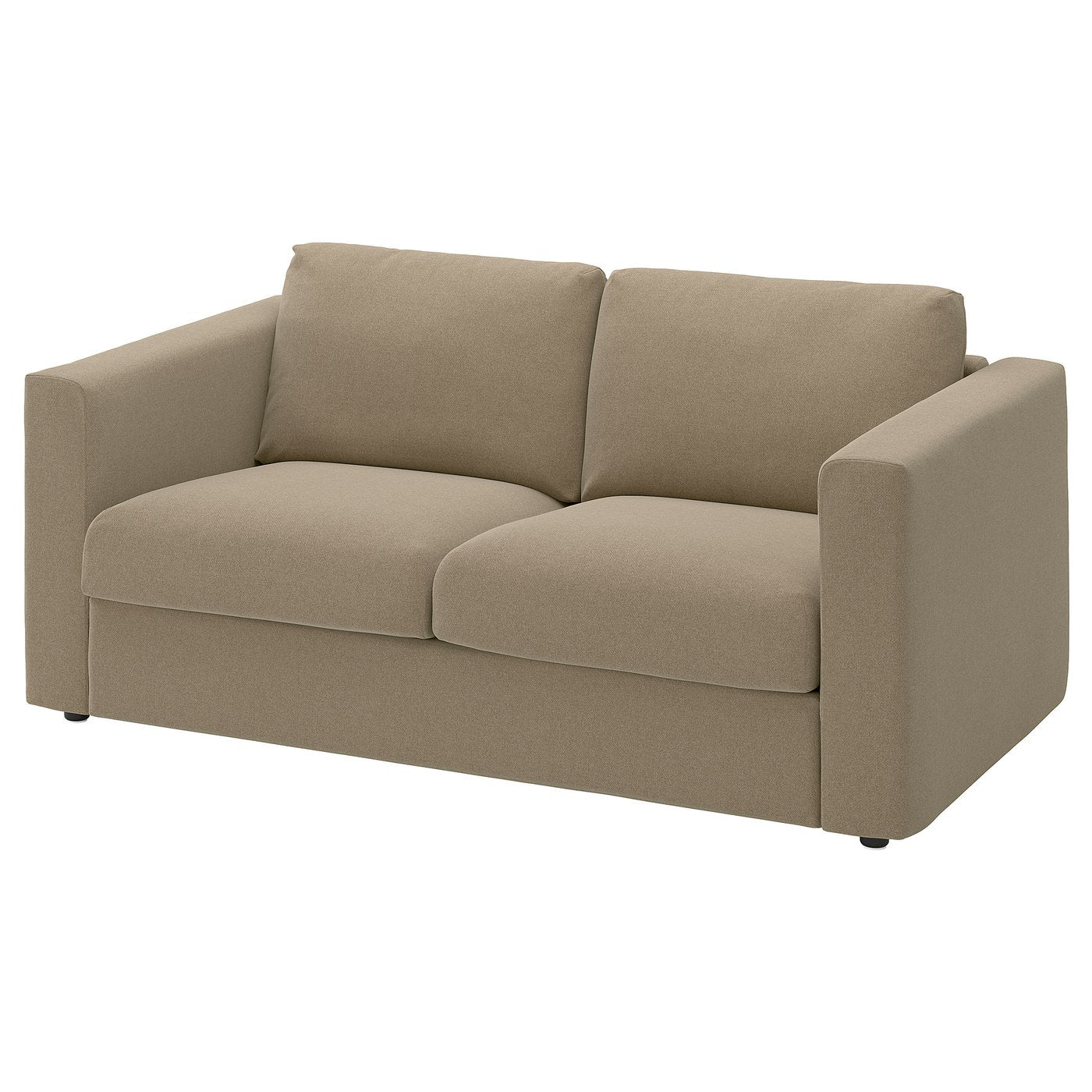 VIMLE 2-seat sofa, Johanneshov brown-beige, 171 cm