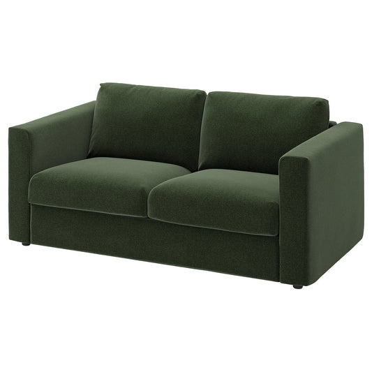 VIMLE 2-seat sofa, Johanneshov dark green, 171 cm