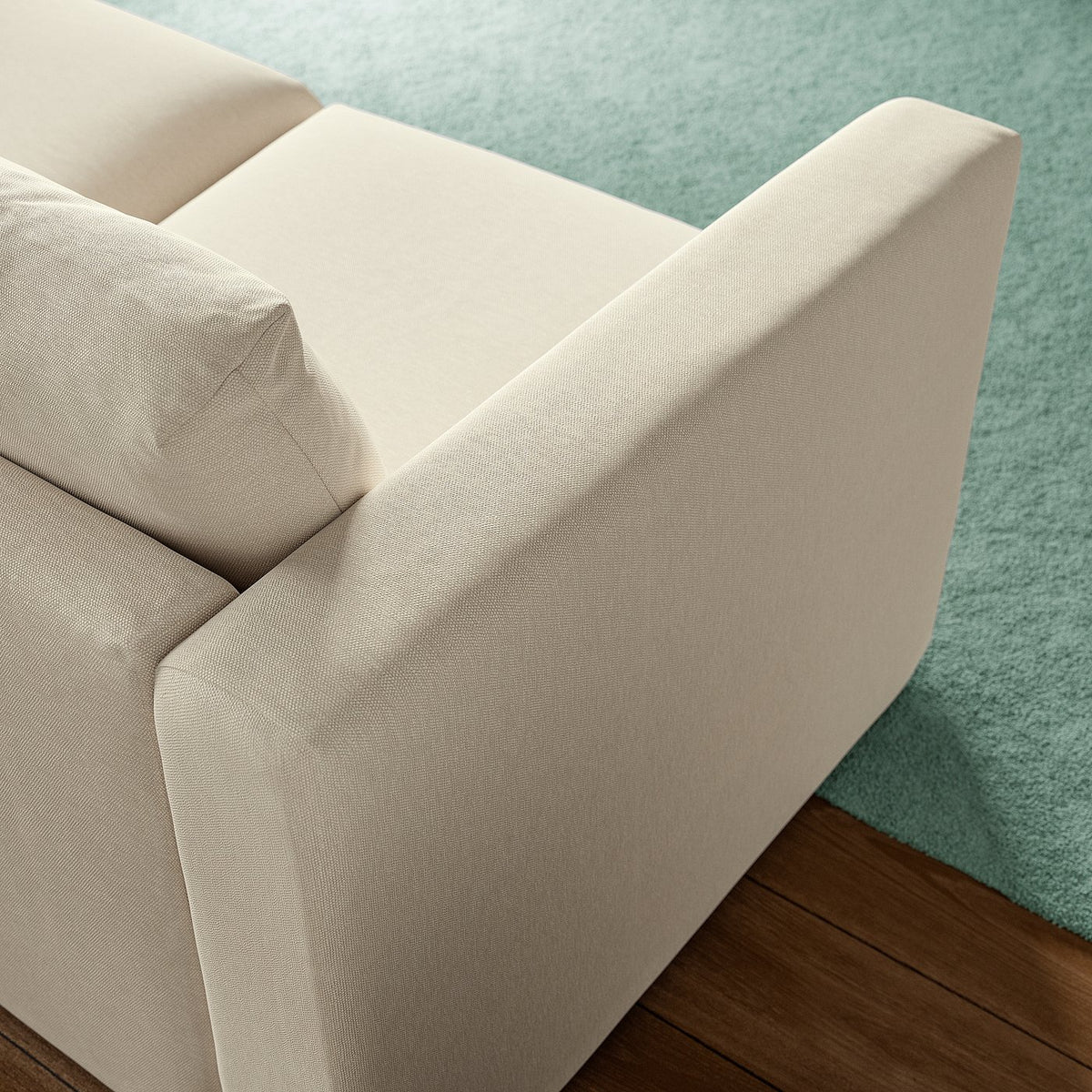 VIMLE 2-seat sofa, Knäbäck light beige, 171 cm