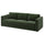 VIMLE 3-seat sofa, Johanneshov dark green, 241 cm