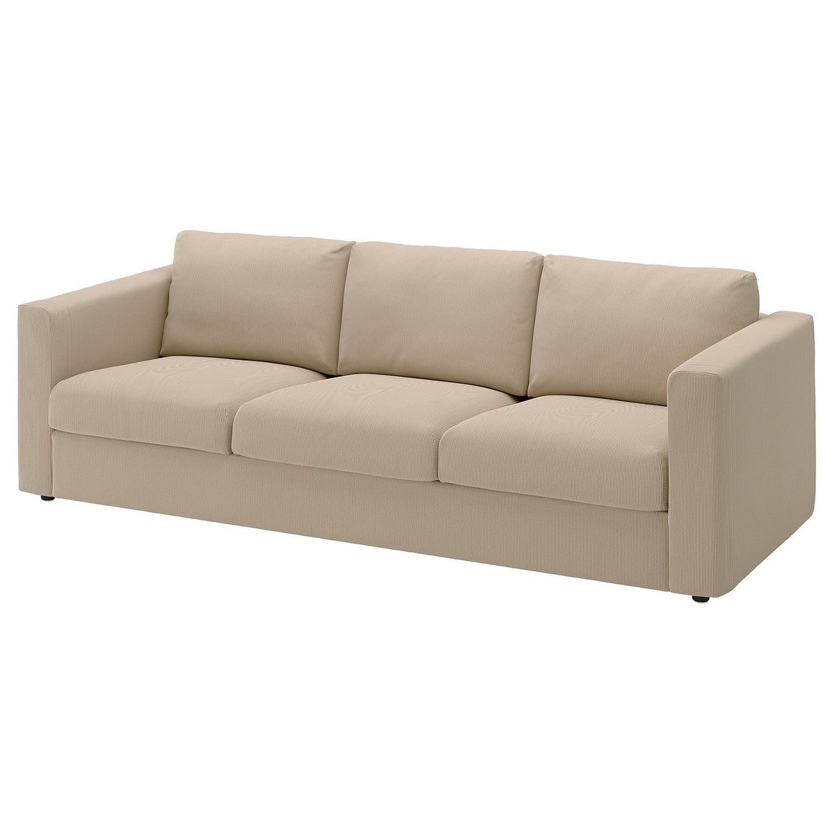VIMLE 3-seat sofa, Kelinge beige, 241 cm