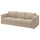 VIMLE 3-seat sofa, Kelinge beige, 241 cm