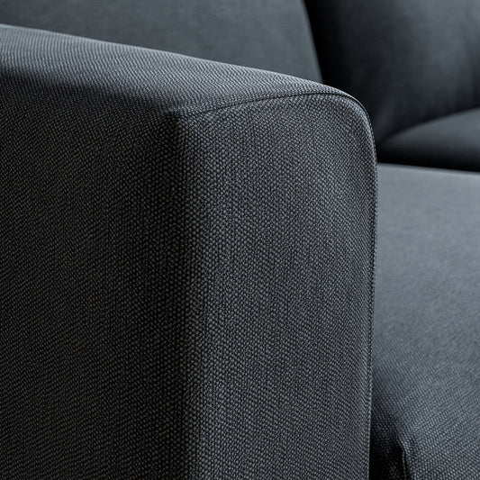 VIMLE 3-seat sofa, Knäbäck anthracite, 241 cm