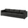 VIMLE 4-seat sofa, Grann/Bomstad black