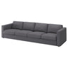 VIMLE 4-seat sofa, Gunnared medium grey