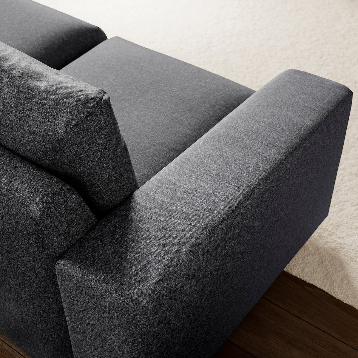 VIMLE 4-seat sofa, Gunnared medium grey