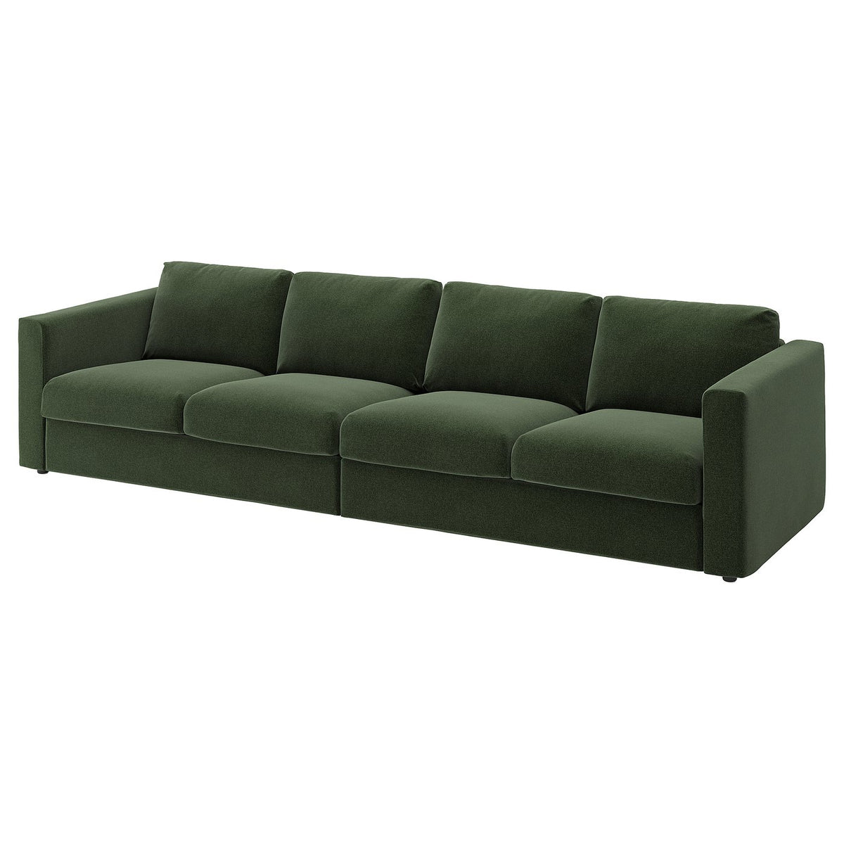 VIMLE 4-seat sofa, Johanneshov dark green