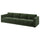 VIMLE 4-seat sofa, Johanneshov dark green