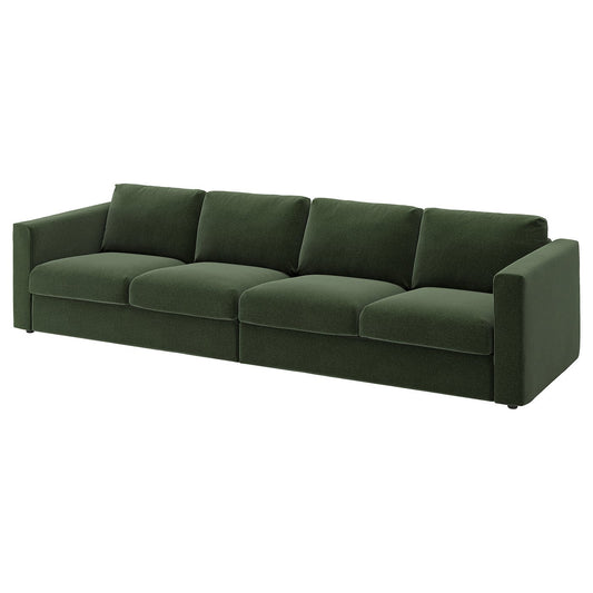 VIMLE 4-seat sofa, Johanneshov dark green