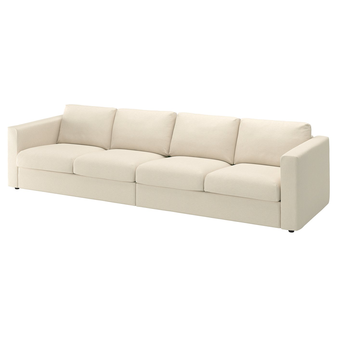 VIMLE 4-seat sofa, Knäbäck light beige