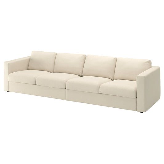 VIMLE 4-seat sofa, Knäbäck light beige