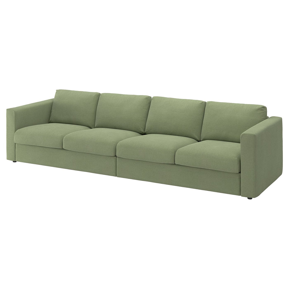 VIMLE 4-seat sofa, Mosshed grey-green