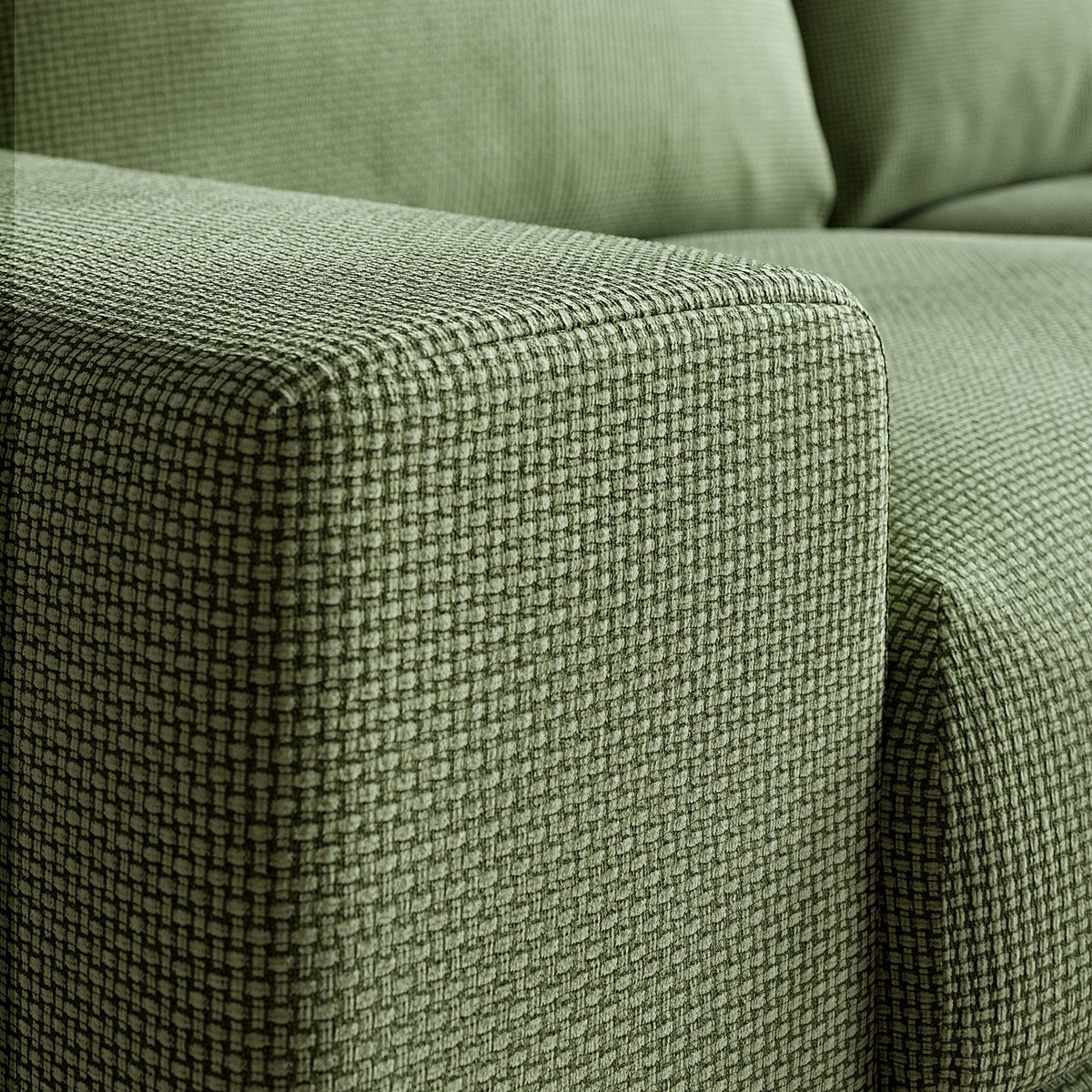 VIMLE 4-seat sofa, Mosshed grey-green