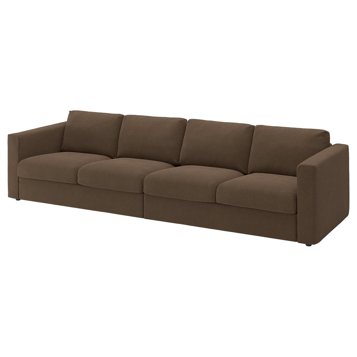 VIMLE 4-seat sofa, Mosshed dark brown