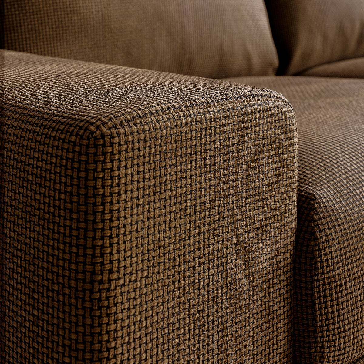 VIMLE 4-seat sofa, Mosshed dark brown