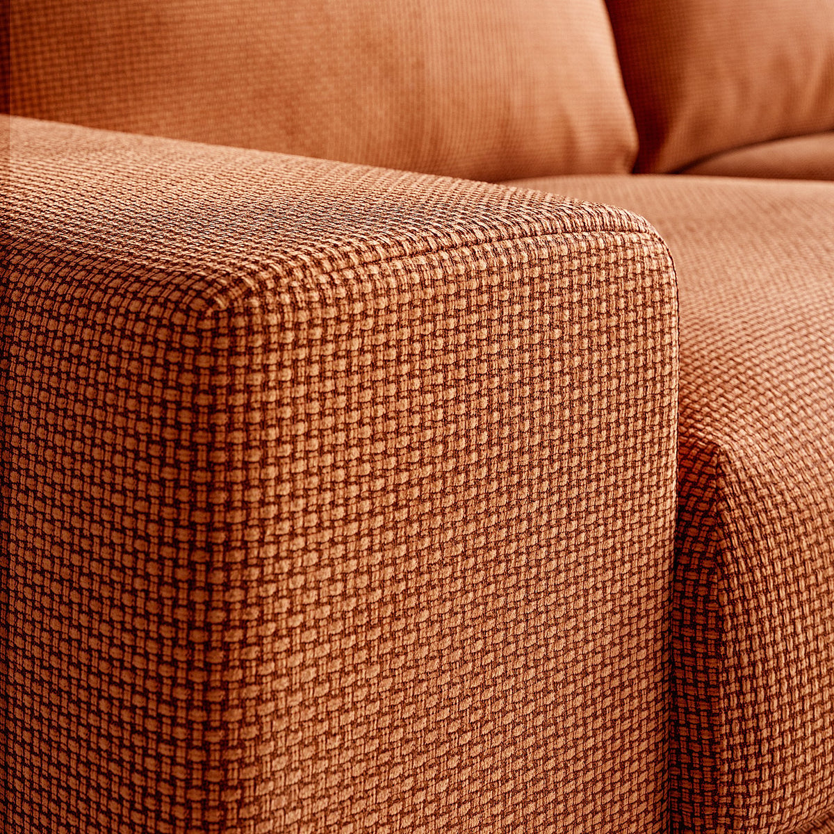 VIMLE 4-seat sofa, Mosshed red-brown