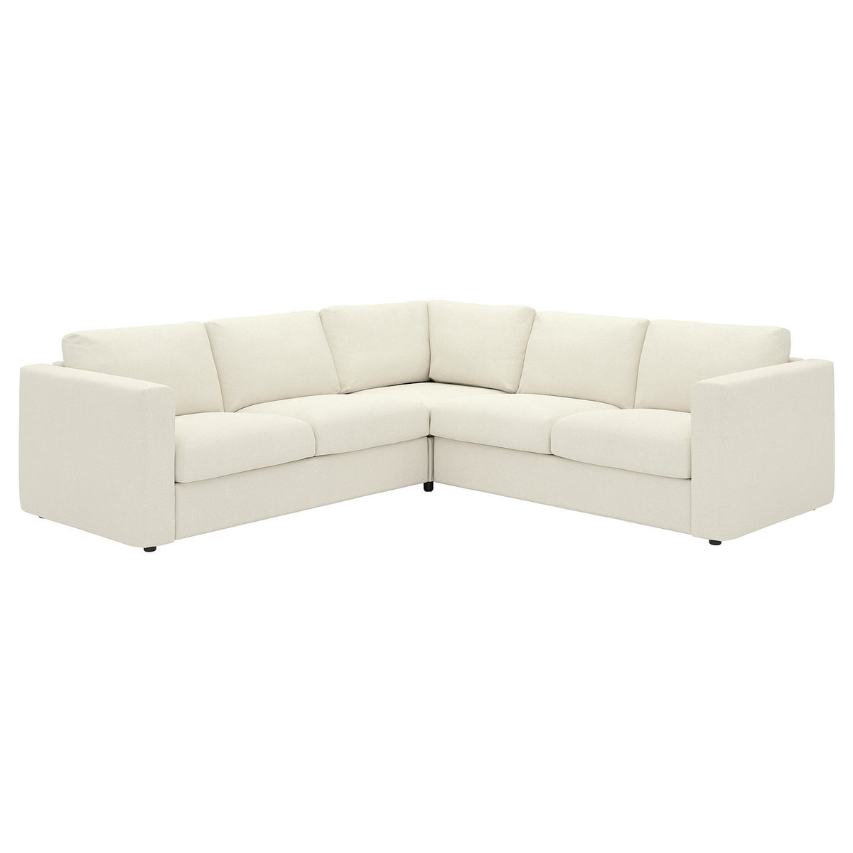 VIMLE corner sofa, 4-seat, Johanneshov off-white