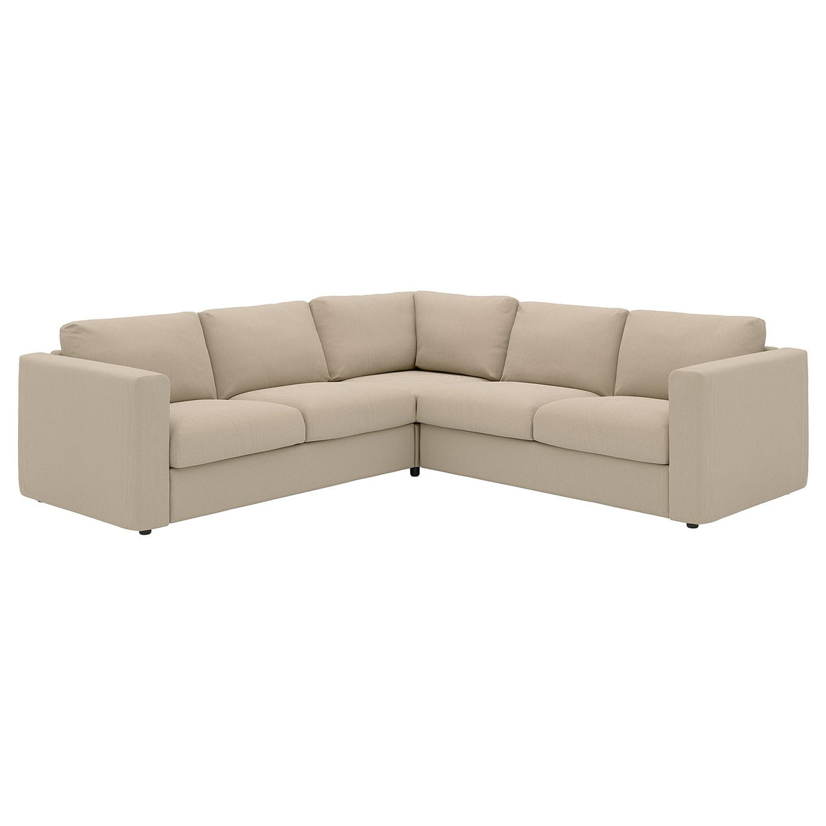 VIMLE corner sofa, 4-seat, Kelinge beige