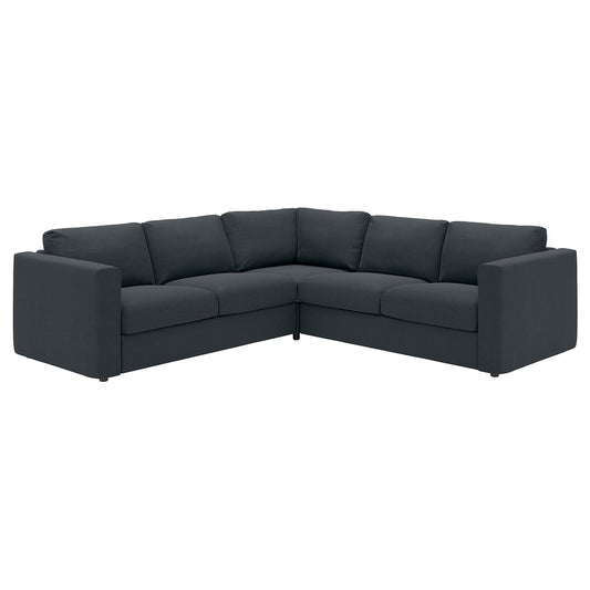 VIMLE corner sofa, 4-seat, Knäbäck anthracite