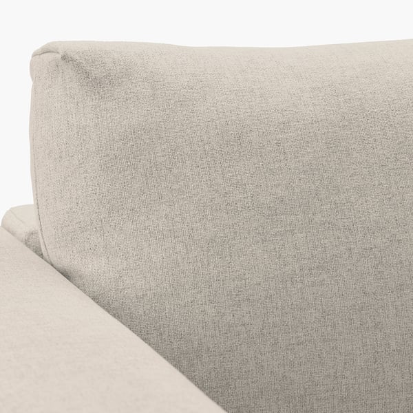 VIMLE corner sofa, 5-seat, Gunnared beige, 15x68x98 cm