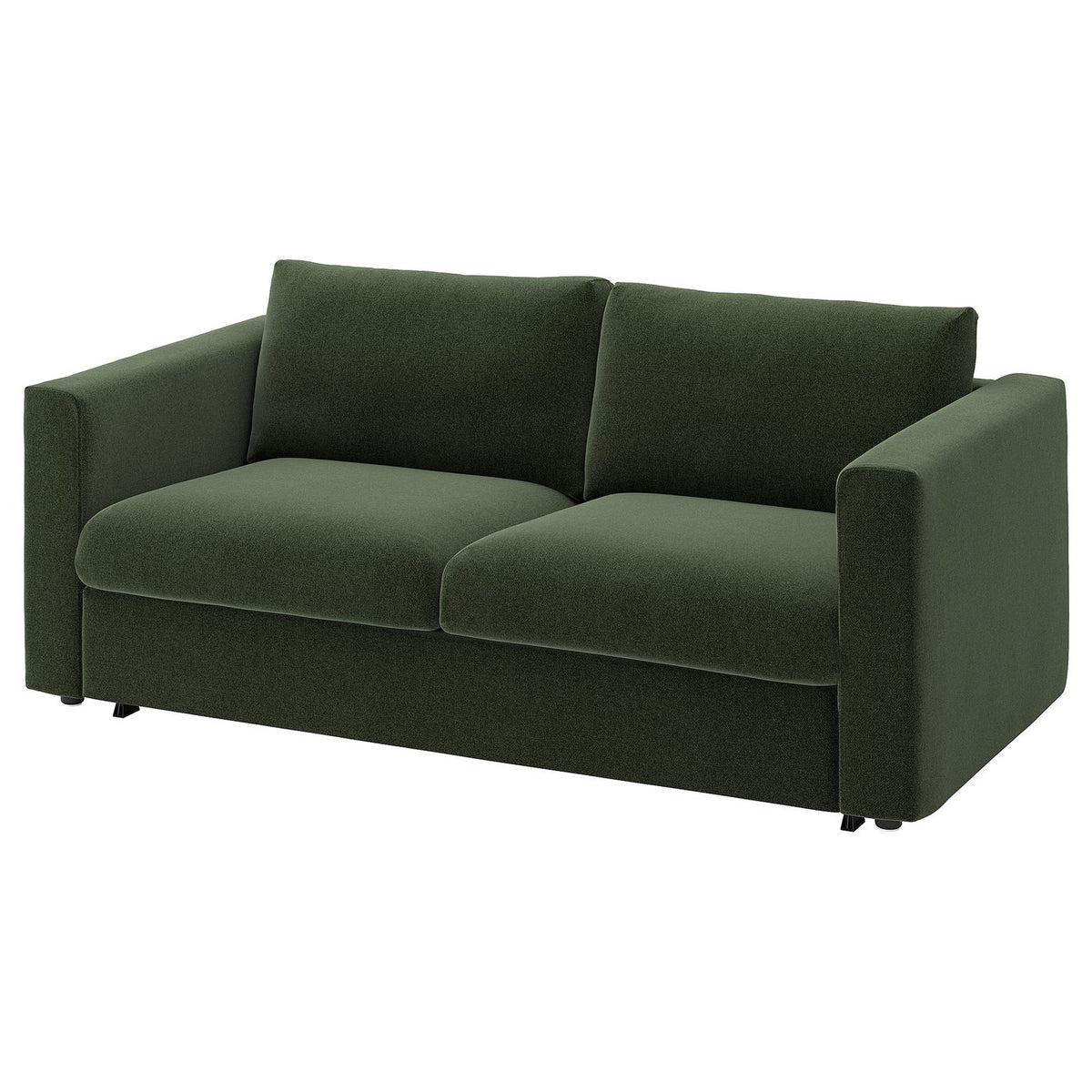 VIMLE 2-seat sofa-bed, Johanneshov dark green, 190 cm