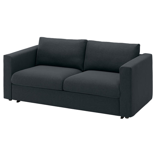 VIMLE 2-seat sofa-bed, Knäbäck anthracite, 190 cm
