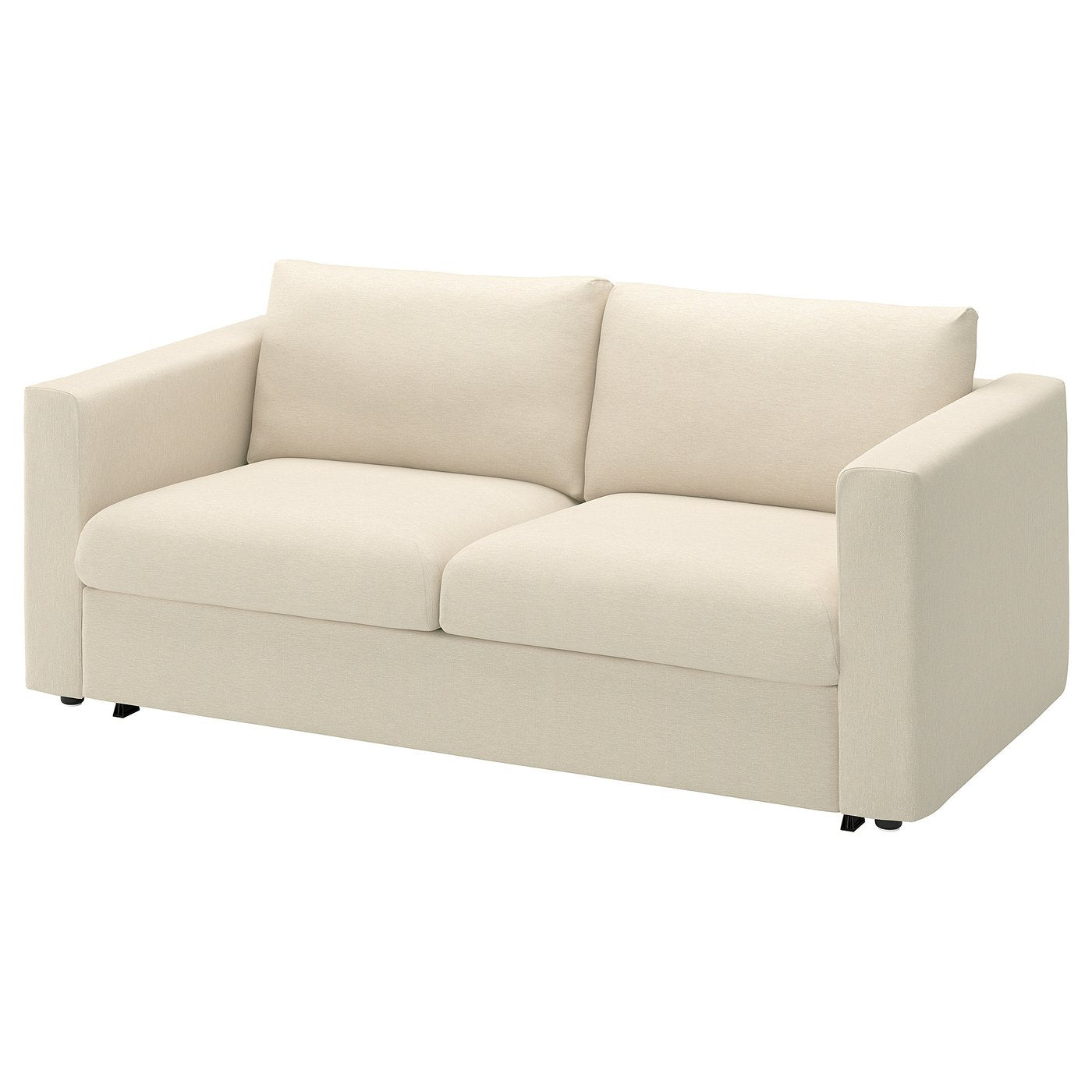 VIMLE 2-seat sofa-bed, Knäbäck light beige, 190 cm