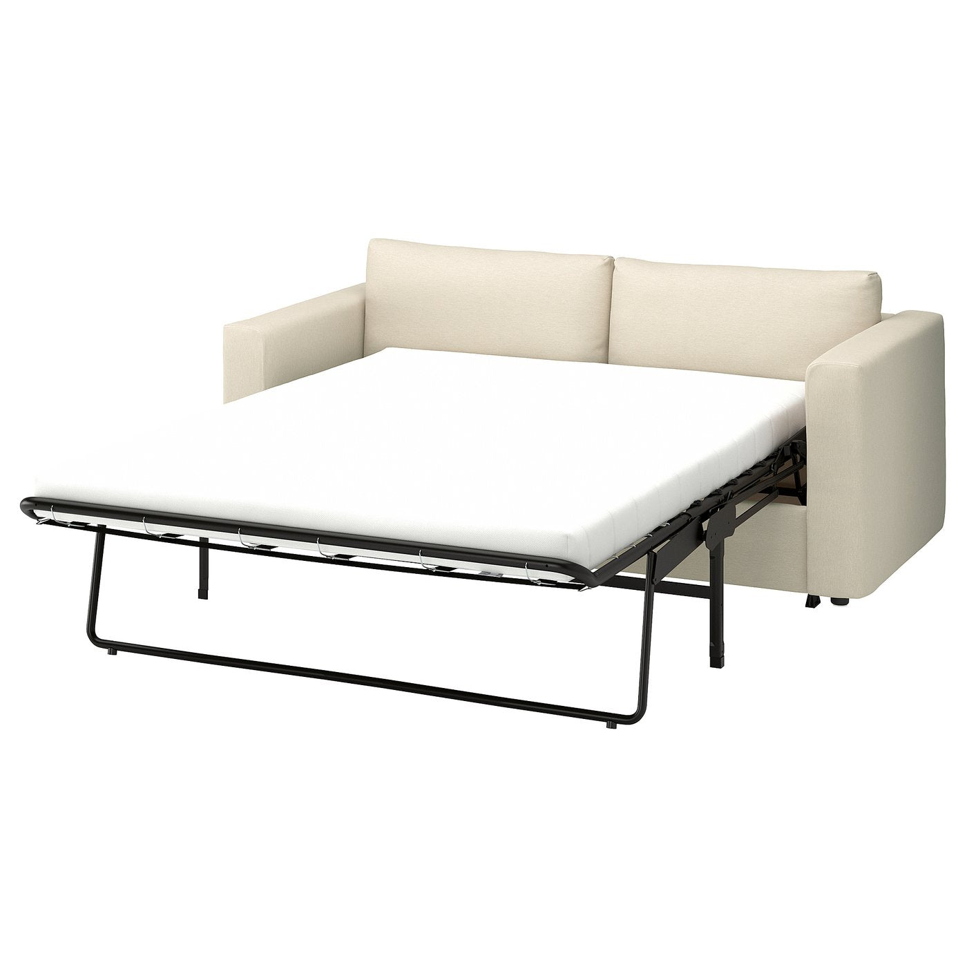 VIMLE 2-seat sofa-bed, Knäbäck light beige, 190 cm