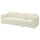 VIMLE 3-seat sofa-bed, Johanneshov off-white, 261 cm