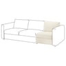 VIMLE 1-seat section, Johanneshov off-white, 71 cm