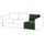 VIMLE 1-seat section, Johanneshov dark green, 71 cm