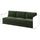 VIMLE 3-seat section, Johanneshov dark green, 211 cm